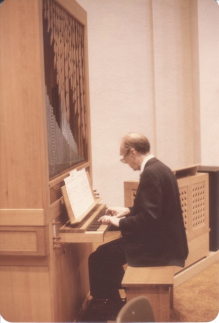 Professor Lawrence Moe playing Opus 1 in Seattle in 1978